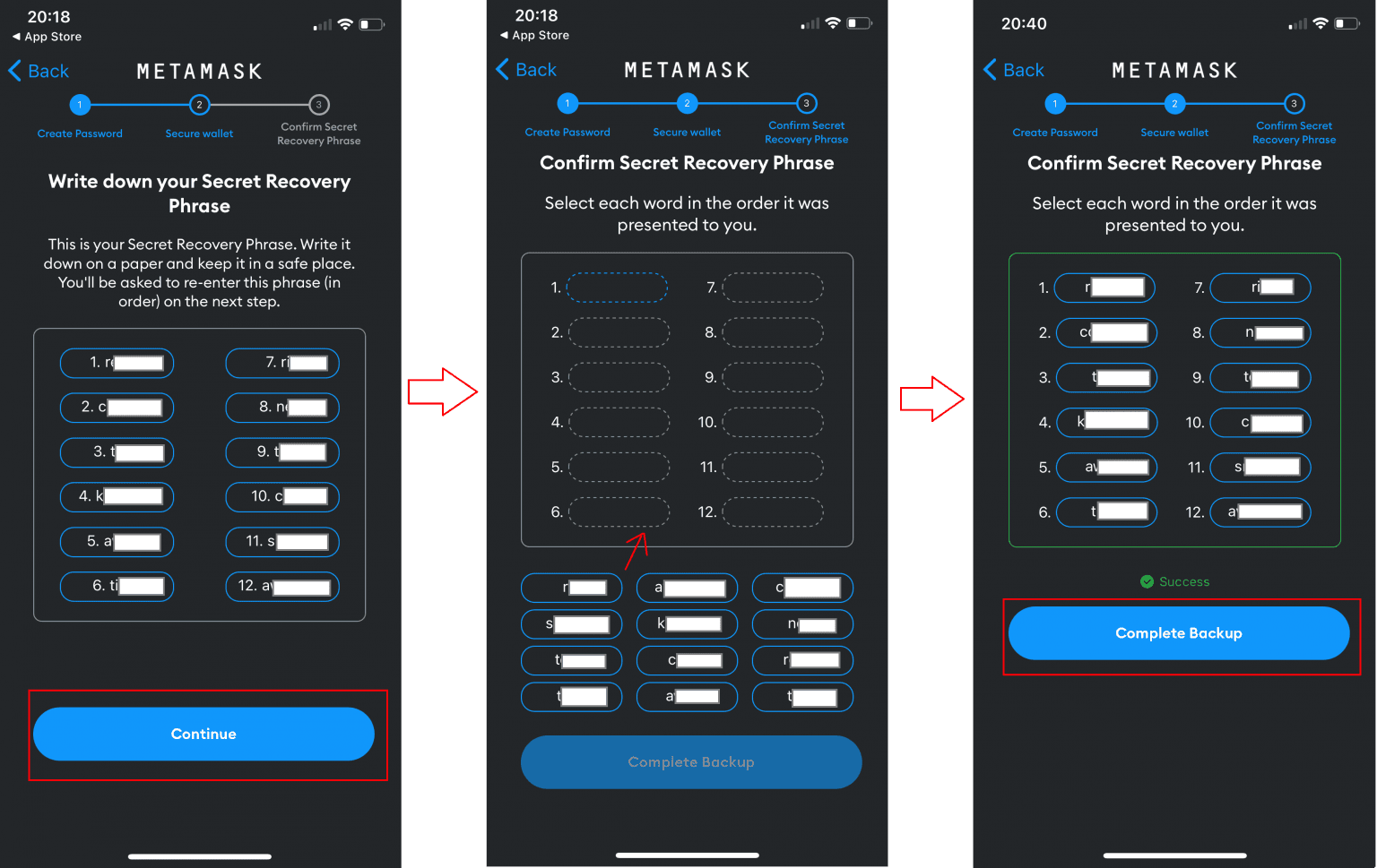 MetaMask Screenshot 2